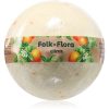 Folk & Flora Citrus bombă de baie cu efect revigorant 130 g-Țena
