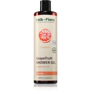 Folk & Flora Grapefruit gel de dus revigorant 400 ml-Țena
