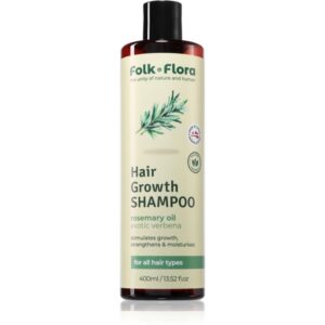 Folk & Flora Verbena sampon hidratant stimuleaza cresterea parului 400 ml-Țena
