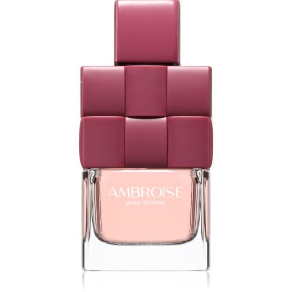 Fragrance World Ambroise Pour Femme Eau de Parfum pentru femei 100 ml-Țena