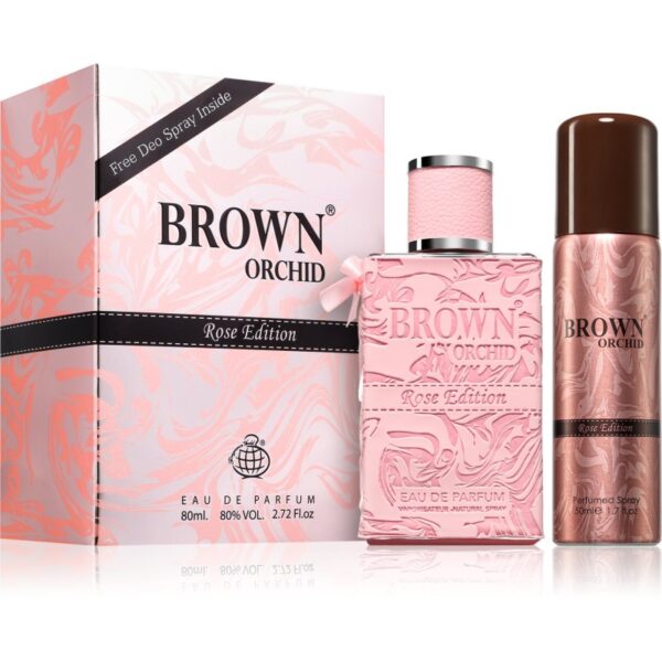 Fragrance World Brown Orchid set cadou pentru femei 1 buc-ro