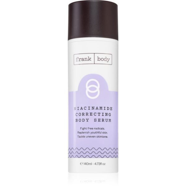 Frank Body Niacinamide ler pentru corp pentru utilizarea de zi cu zi 140 ml-ro