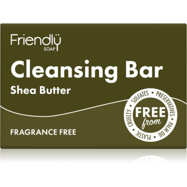 Friendly Soap Cleansing Bar Shea Butter săpun natural faciale 95 g-ro