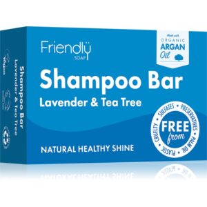 Friendly Soap Natural Shampoo Bar Lavender and Tea Tree săpun natural pentru păr 95 g-ro