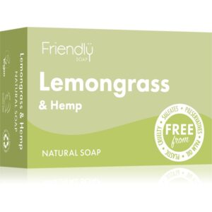 Friendly Soap Natural Soap Lemongrass & Hemp săpun natural 95 g-ro