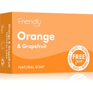 Friendly Soap Natural Soap Orange & Grapefruit săpun natural 95 g-ro