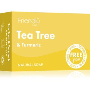 Friendly Soap Natural Soap Tea Tree & Turmeric săpun natural 95 g-ro