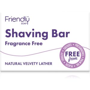 Friendly Soap Shaving Bar Fragrance Free săpun natural pentru ras fără parfum 95 g-Țena