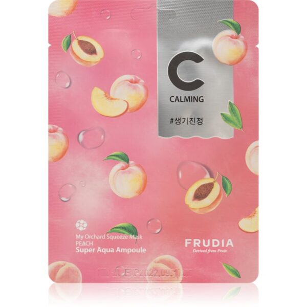 Frudia My Orchard Peach mască textilă iluminatoare 20 ml-Țena