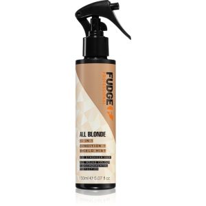 Fudge All Blonde 10 in 1 Condition & Shield Mist Loțiune nutritivă termo-protectoare pentru par blond 150 ml-ro