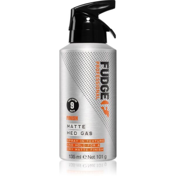 Fudge Finish Matte Hed Gas spray de styling pentru structură pentru un aspect mat 135 ml-ro