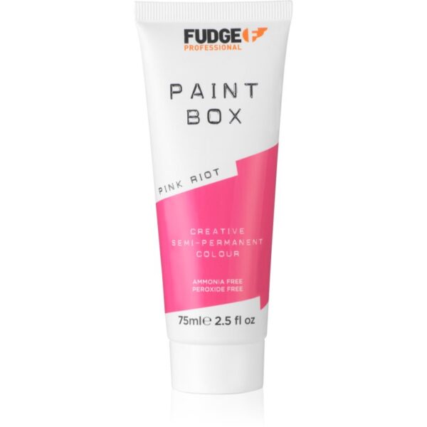 Fudge Paintbox vopsea de păr semipermanentă pentru păr culoare Pink Riot 75 ml-ro