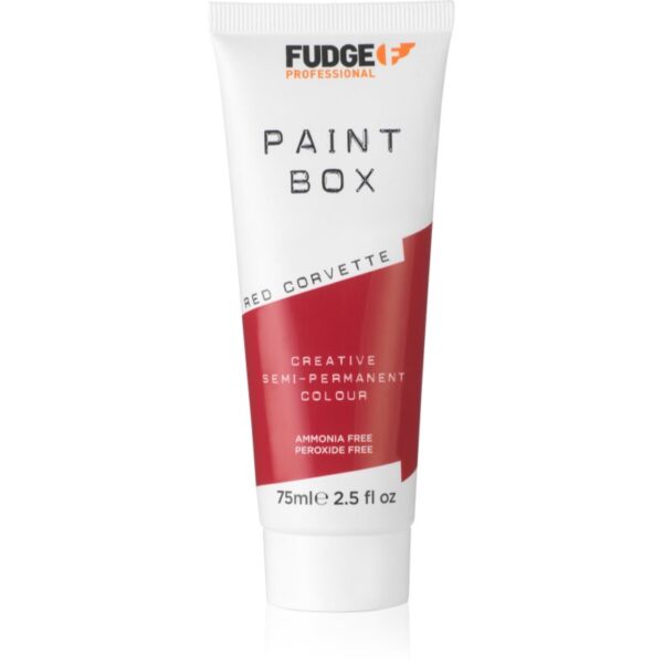 Fudge Paintbox vopsea de păr semipermanentă pentru păr culoare Red Corvette 75 ml-ro
