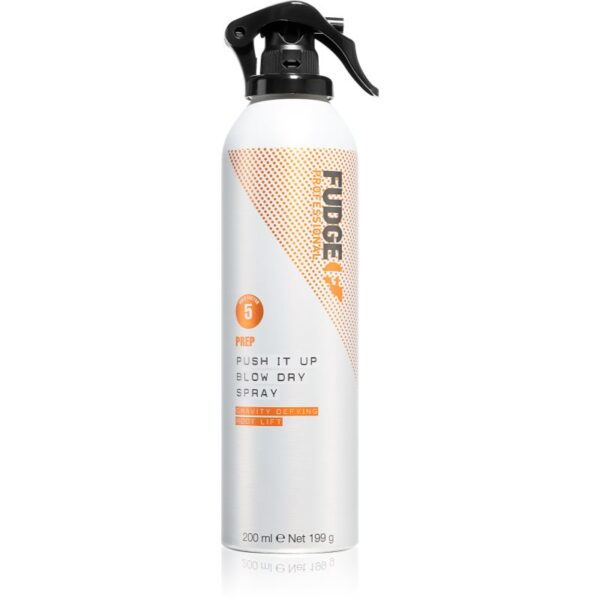 Fudge Prep Push It Up spray volumizant pentru uscarea prin suflare și coafatul final al părului 200 ml-Țena