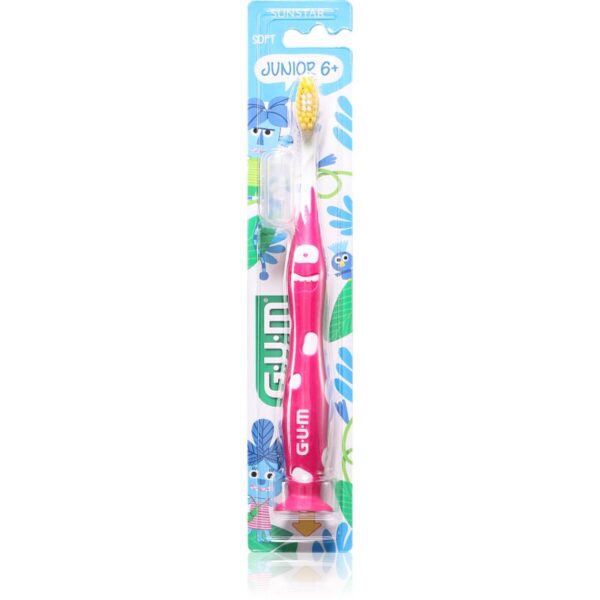 G.U.M Junior 6+ Monsters perie de dinti pentru copii 6+ 1 buc-Țena