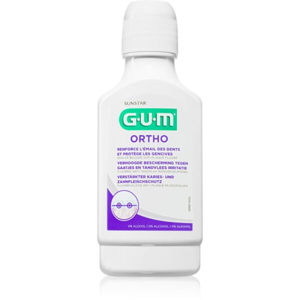 G.U.M Ortho apa de gura aparat dentar 300 ml-ro