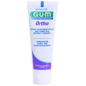 G.U.M Ortho pastă de dinți aparat dentar 75 ml-ro