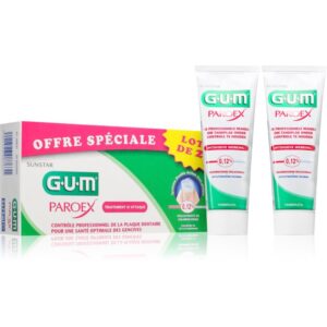 G.U.M Paroex Toothpaste pastă de dinți 75 ml 2 buc-ro