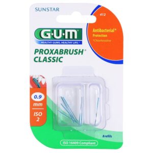 G.U.M Proxabrush Classic rezerve perii interdentare 8 bucati 0