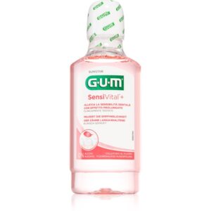 G.U.M SensiVital apă de gură pentru dinti sensibili 300 ml-Țena