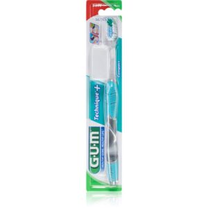 G.U.M Technique+ Compact Periuța de dinți cu un cap scurt fin 1 buc-ro