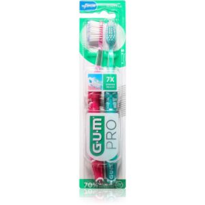 G.U.M Technique PRO DUO 1528 periuțe de dinți mediu 2 buc-Țena