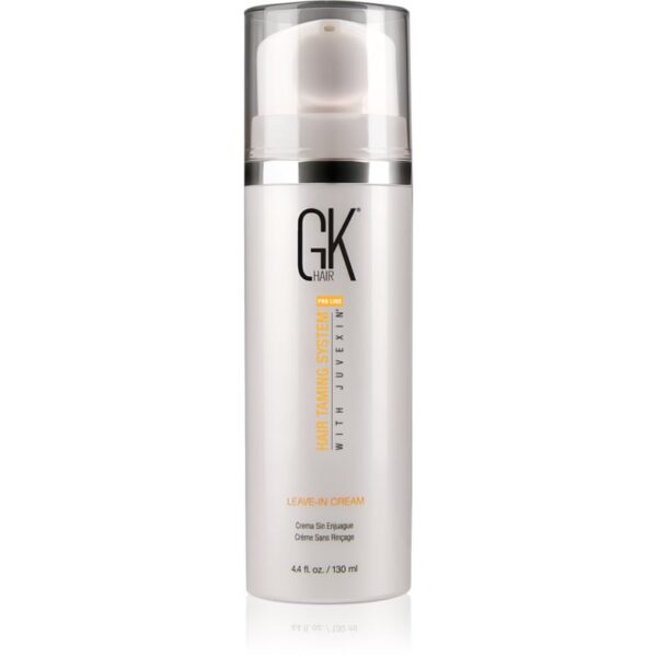 GK Hair Leave-In Cream balsam hrănitor fără clătire pentru un par stralucitor si catifelat cu pompă 130 ml-Țena