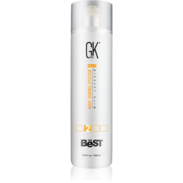 GK Hair The Best Keratin cremă pentru netezirea părului 1000 ml-Țena