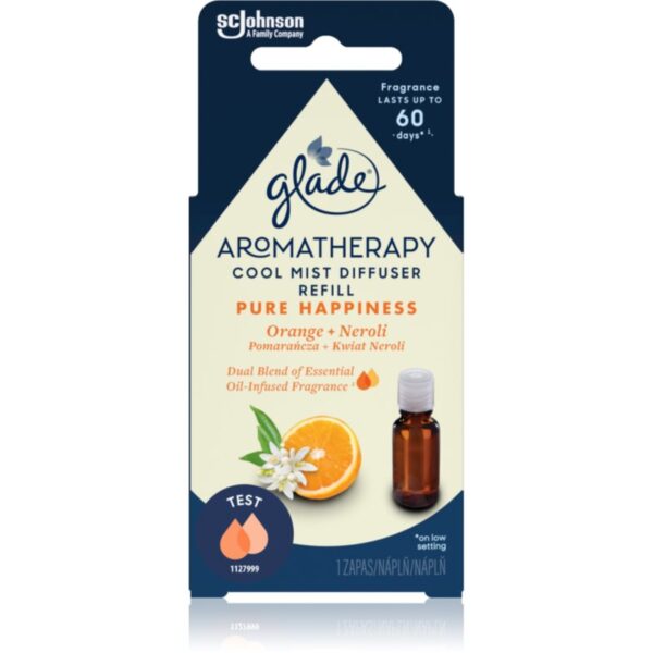 GLADE Aromatherapy Pure Happiness reumplere în aroma difuzoarelor Orange + Neroli 17.4 ml-ro