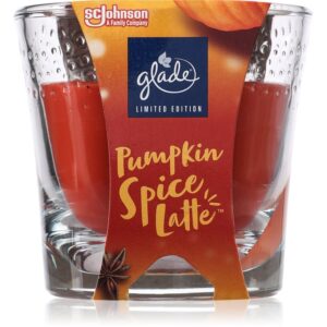 GLADE Pumpkin Spice Latté lumânare parfumată 112 g-ro