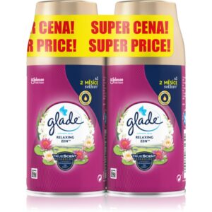 GLADE Relaxing Zen automat de odorizare a aerului rezervă 2x269 ml-Țena