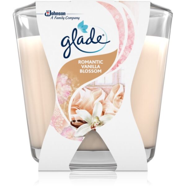 GLADE Romantic Vanilla Blossom lumânare parfumată 70 g-ro