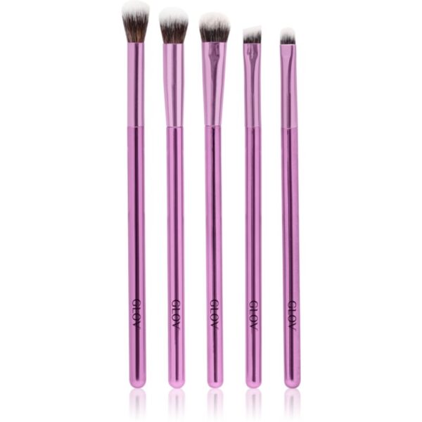 GLOV Accessories set perii machiaj pentru ochi tip Purple 5 buc-ro