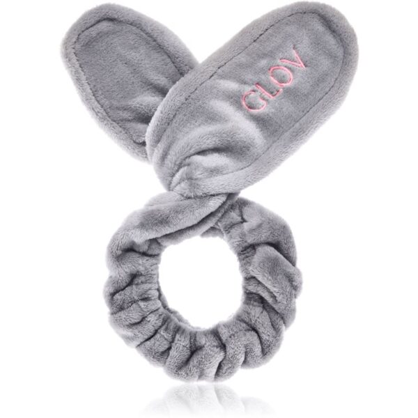 GLOV Bunny Ears Headband bentiță cosmetică Grey 1 buc-Țena