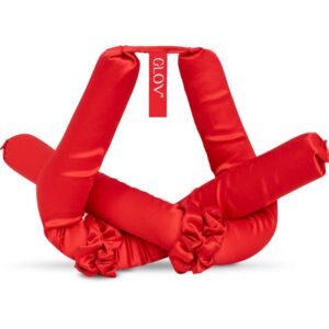 GLOV CoolCurl Satin accesoriu pentru păr pentru formarea buclelor Red 1 buc-Țena