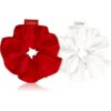 GLOV Satin Scrunchies S Elastice pentru par Red/Beige 2 buc-ro