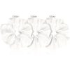GLOV Satin Scrunchies S/M/L Elastice pentru par Beige 3 buc-ro