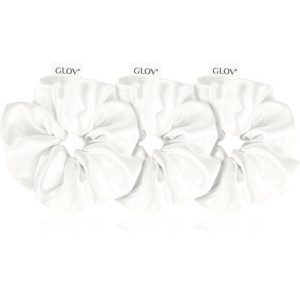 GLOV Satin Scrunchies S/M/L Elastice pentru par Beige 3 buc-ro