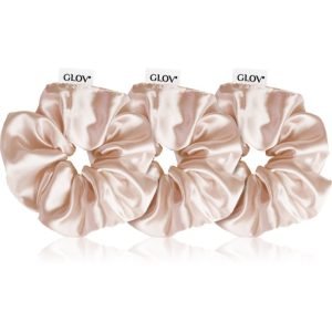 GLOV Satin Scrunchies S/M/L Elastice pentru par Sparkling Wine 3 buc-ro