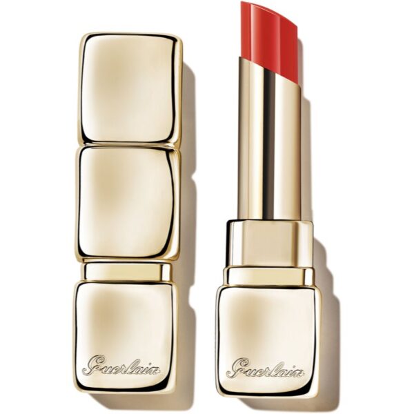 GUERLAIN KissKiss Shine Bloom ruj strălucitor culoare 775 Poppy Kiss 3