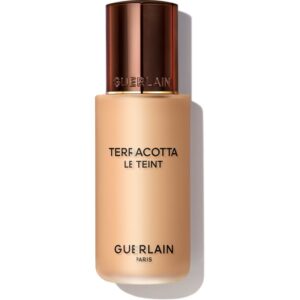 GUERLAIN Terracotta Le Teint fond de ten lichid pentru un look natural culoare 4W Warm 35 ml-Țena