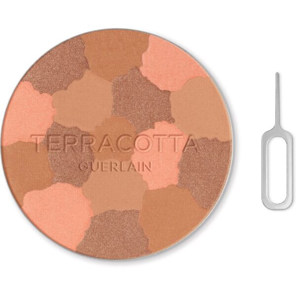 GUERLAIN Terracotta Light pulberi pentru evidentierea bronzului rezervă culoare 03 Medium Warm 10 g-ro