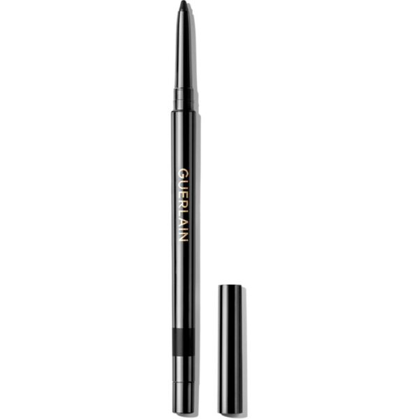 GUERLAIN The Eye Pencil dermatograf persistent rezistent la apa culoare 01 Black Ebony 0