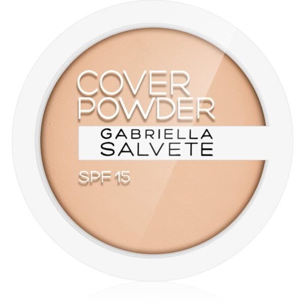 Gabriella Salvete Cover Powder pudra compacta SPF 15 culoare 02 Beige 9 g-ro
