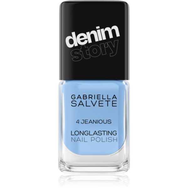 Gabriella Salvete Denim Story lac de unghii cu rezistenta indelungata culoare 04 Jeanious 11 ml-ro