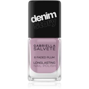 Gabriella Salvete Denim Story lac de unghii cu rezistenta indelungata culoare 06 Faded Plum 11 ml-ro
