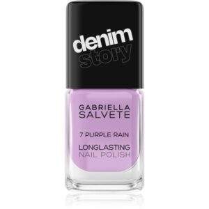 Gabriella Salvete Denim Story lac de unghii cu rezistenta indelungata culoare 07 Purple Rain 11 ml-ro