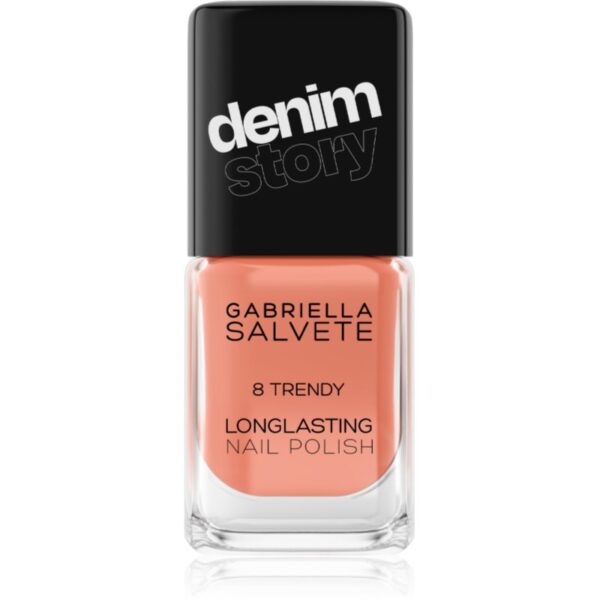 Gabriella Salvete Denim Story lac de unghii cu rezistenta indelungata culoare 08 Trendy 11 ml-ro