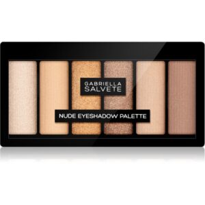 Gabriella Salvete Eyeshadow 6 Shades Palette paleta farduri de ochi culoare 01 Nude 12 g-Țena