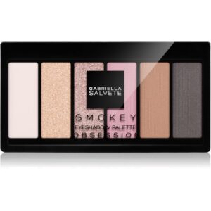 Gabriella Salvete Eyeshadow 6 Shades Palette paleta farduri de ochi culoare 04 Obsession 12 g-ro